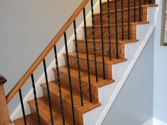 Stairs flooring installation 1 Stairs flooring installation
