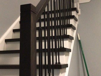 Stairs flooring installation 4 Stairs flooring installation
