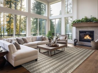 Carpet/Area Rug - Meadowlands Plaid - Dove Grey Carpet/Area Rug - Meadowlands Plaid - Dove Grey