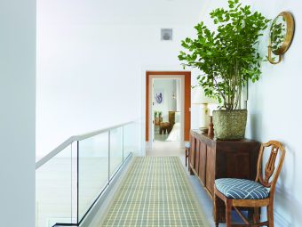 Carpet - Vineyard Plaid - Sky Carpet - Vineyard Plaid - Sky